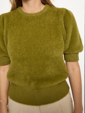 Pull-over 'Micia' Peppercorn en vert