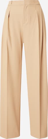 BOSS Loosefit Laskoshousut 'Tansura' värissä beige: etupuoli