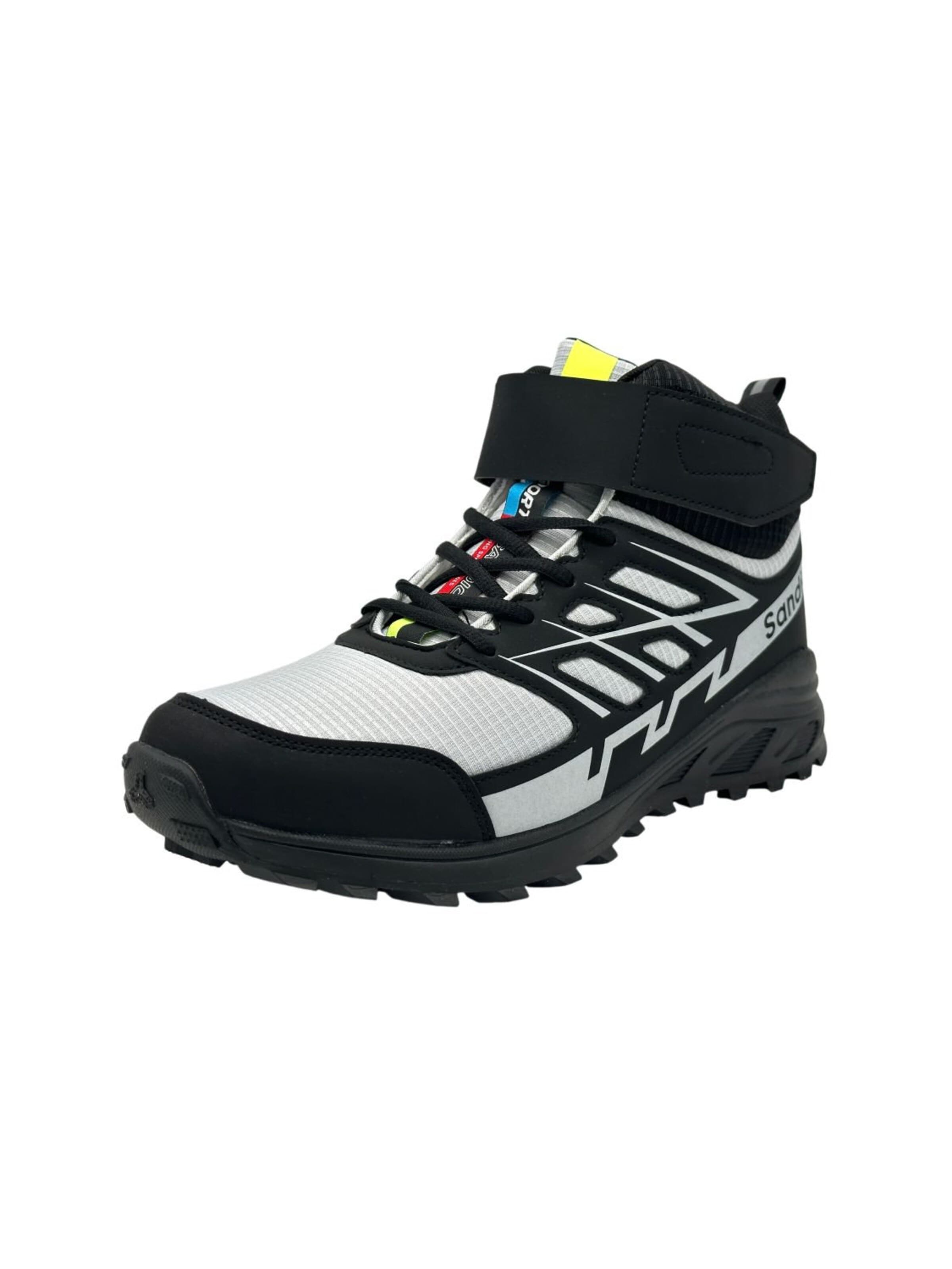 Nowaland Boots 'Leichter Outdoor-Schuh mit Profilsohle'‌‌‌‌‌‌‌‌‌‌ in Silber: Vorderseite