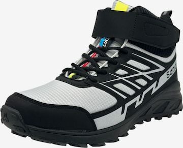 Nowaland Boots 'Leichter Outdoor-Schuh mit Profilsohle' in Silber: Vorderseite