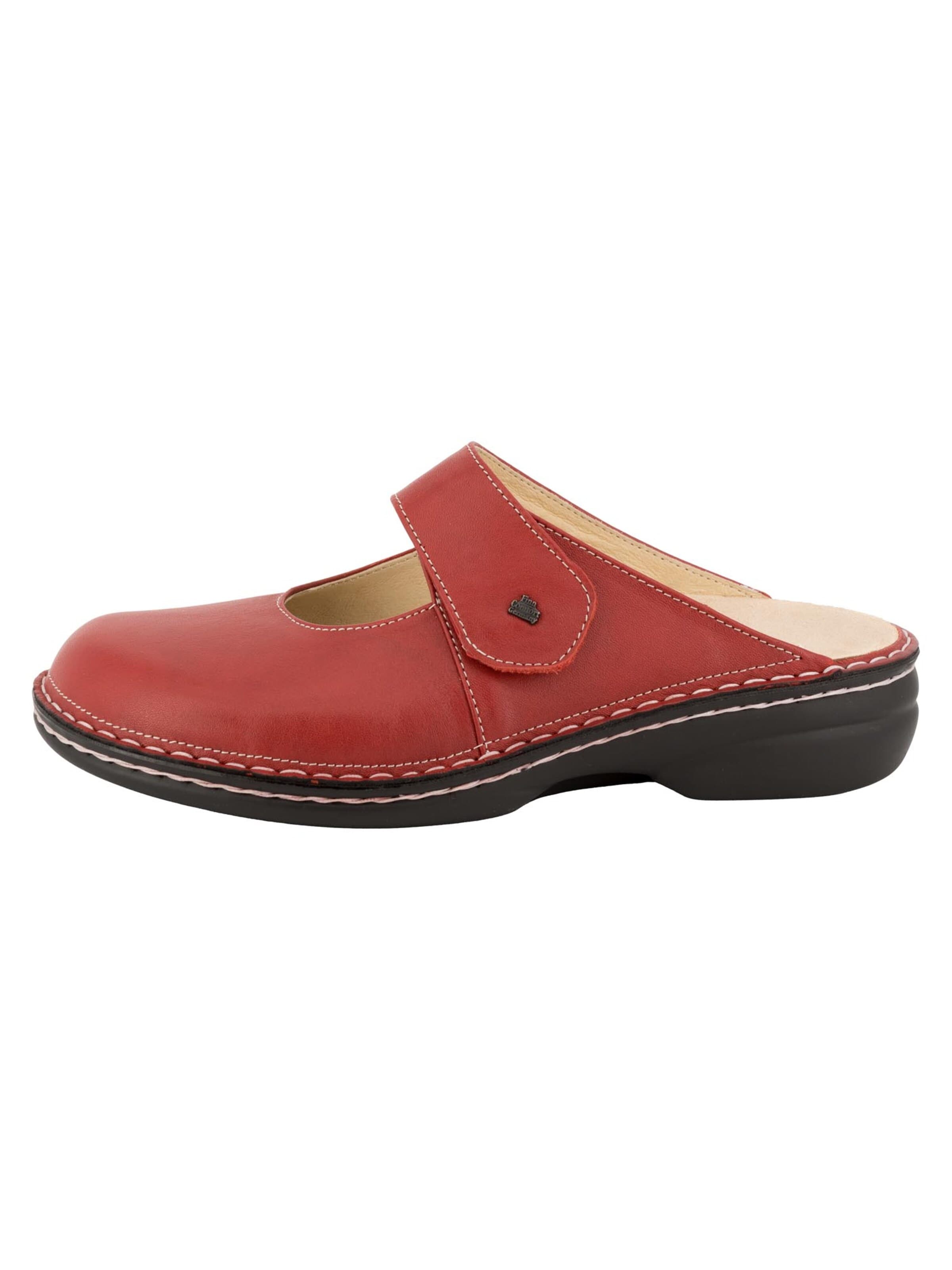 Finn Comfort Muiltjes 'STANFORD' in Rood: voorkant
