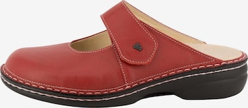 Finn Comfort Mules 'STANFORD' in Red: front