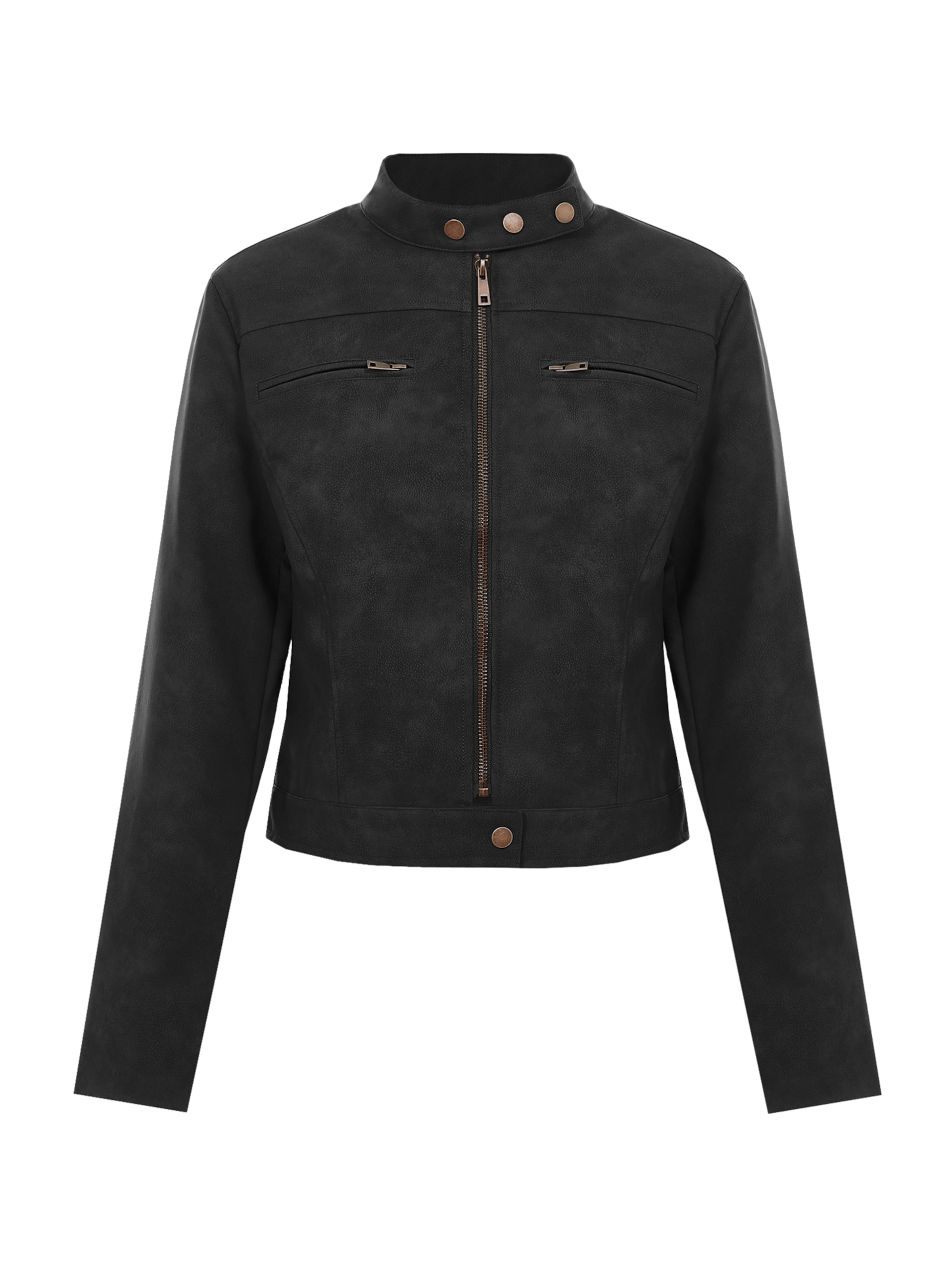 Imily Bela - Chaqueta de entretiempo en negro: frente