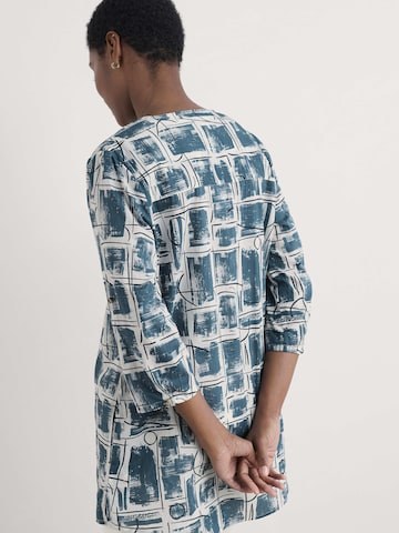 Seasalt Cornwall Tunika 'Op Art' in Blau