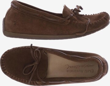 EMU AUSTRALIA Flats & Loafers in 38 in Brown: front