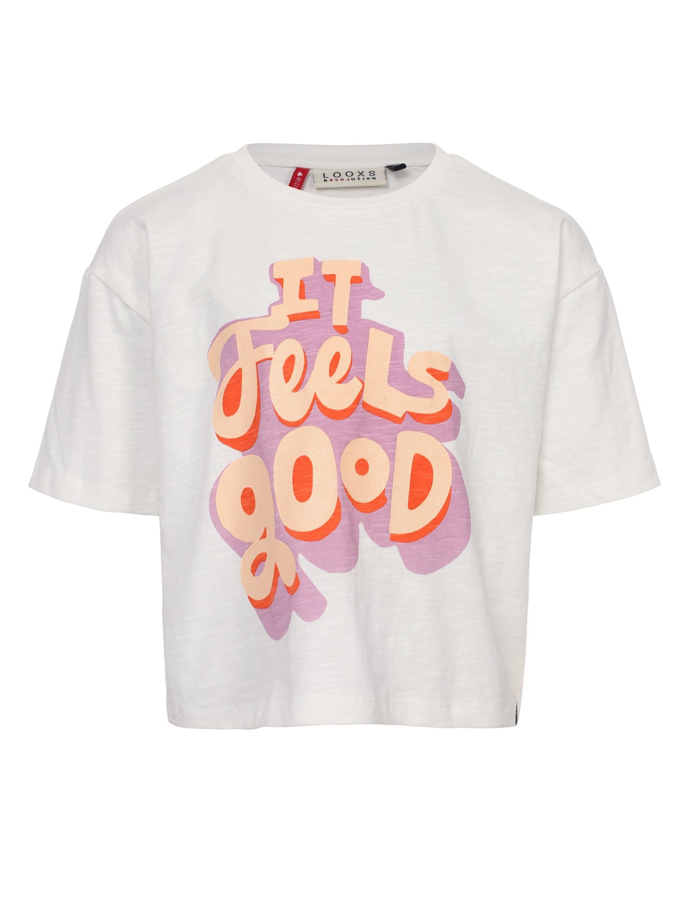 Looxs Revolution Shirt in de kleur Offwhite, Productweergave