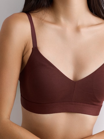 Erlich Textil Bustier BH in Braun
