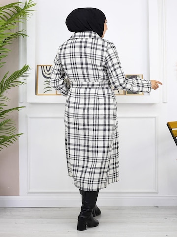 MODAMIHRAM Winterjacke‌ in Weiß