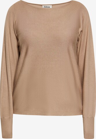 Sidona Sweater in Beige: front