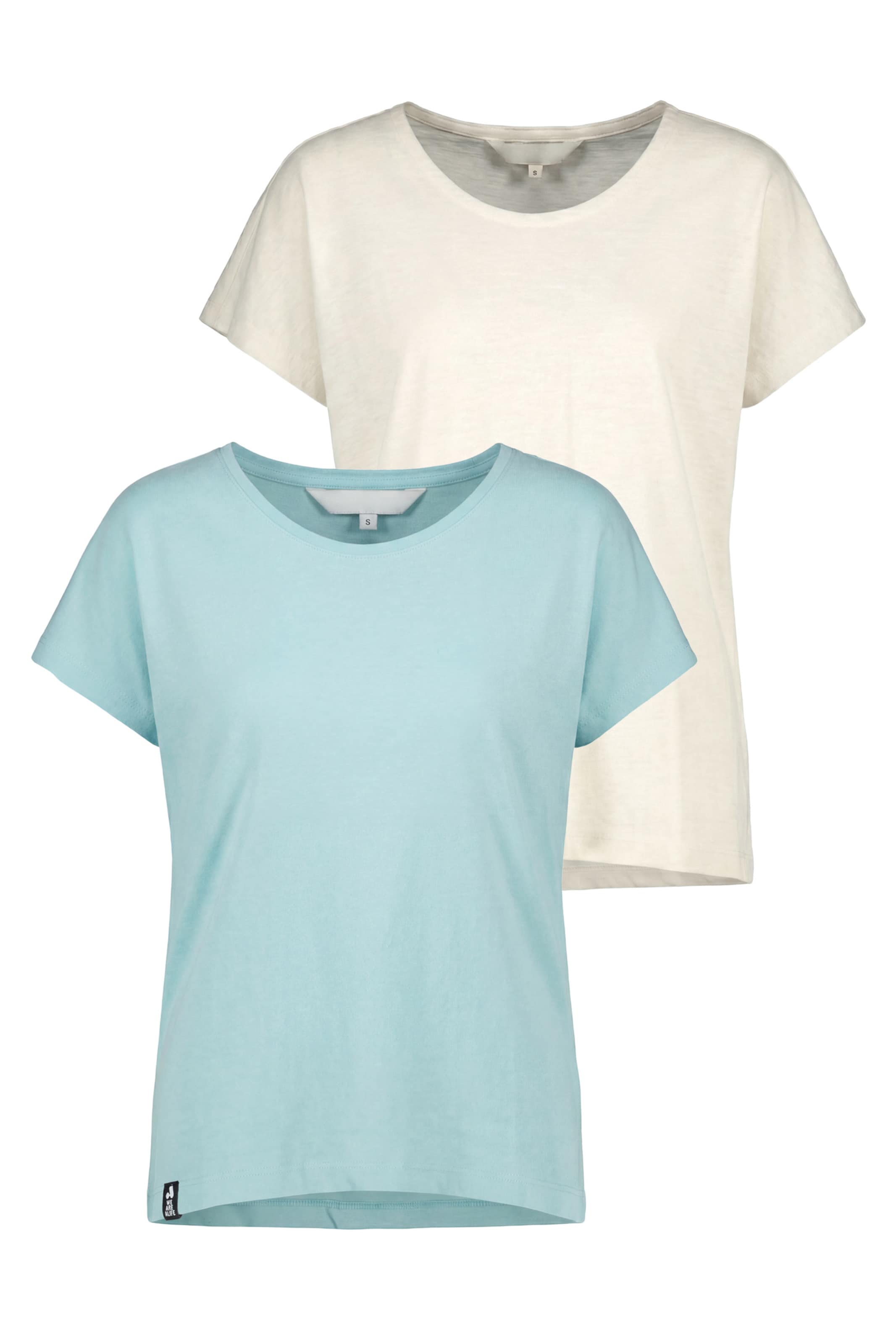 alife & kickin Μπλουζάκι 'SofiaAK A' σε μπεζ: μπροστά