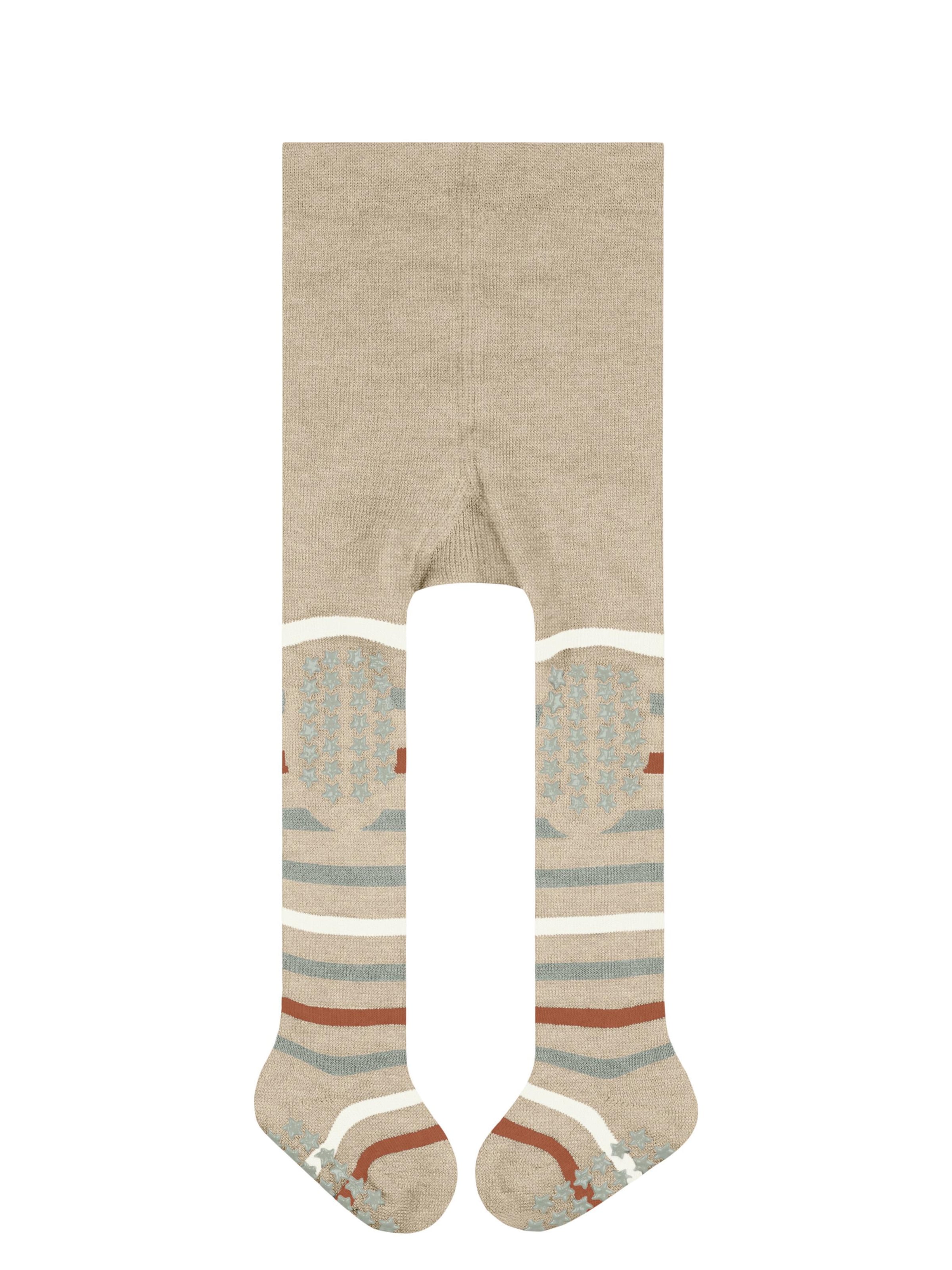 FALKE Tights 'Multi Stripe' in Beige: front