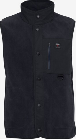 INDICODE JEANS Bodywarmer 'Majs' in Blauw: voorkant