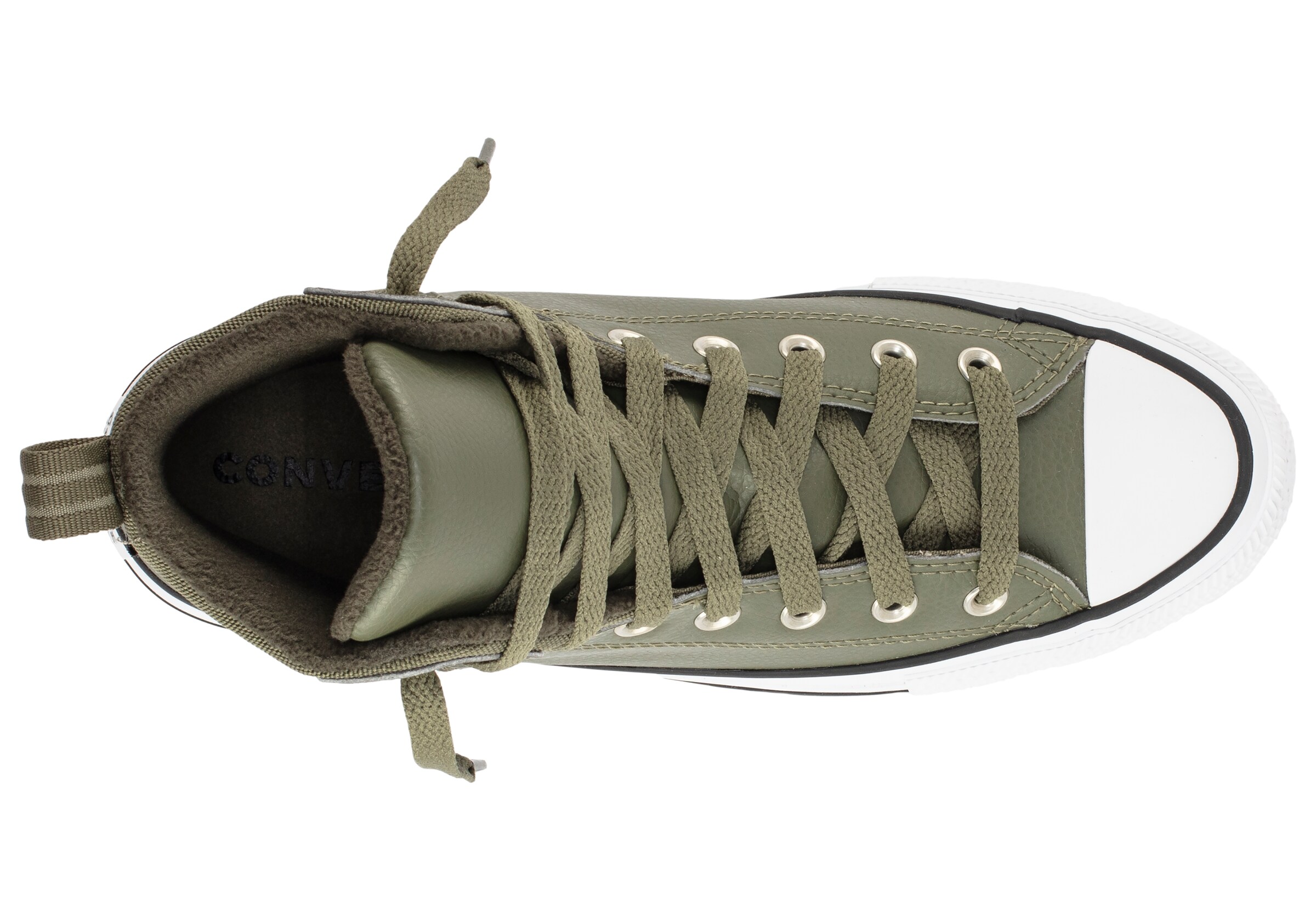 CONVERSE High-Top Sneakers in Green