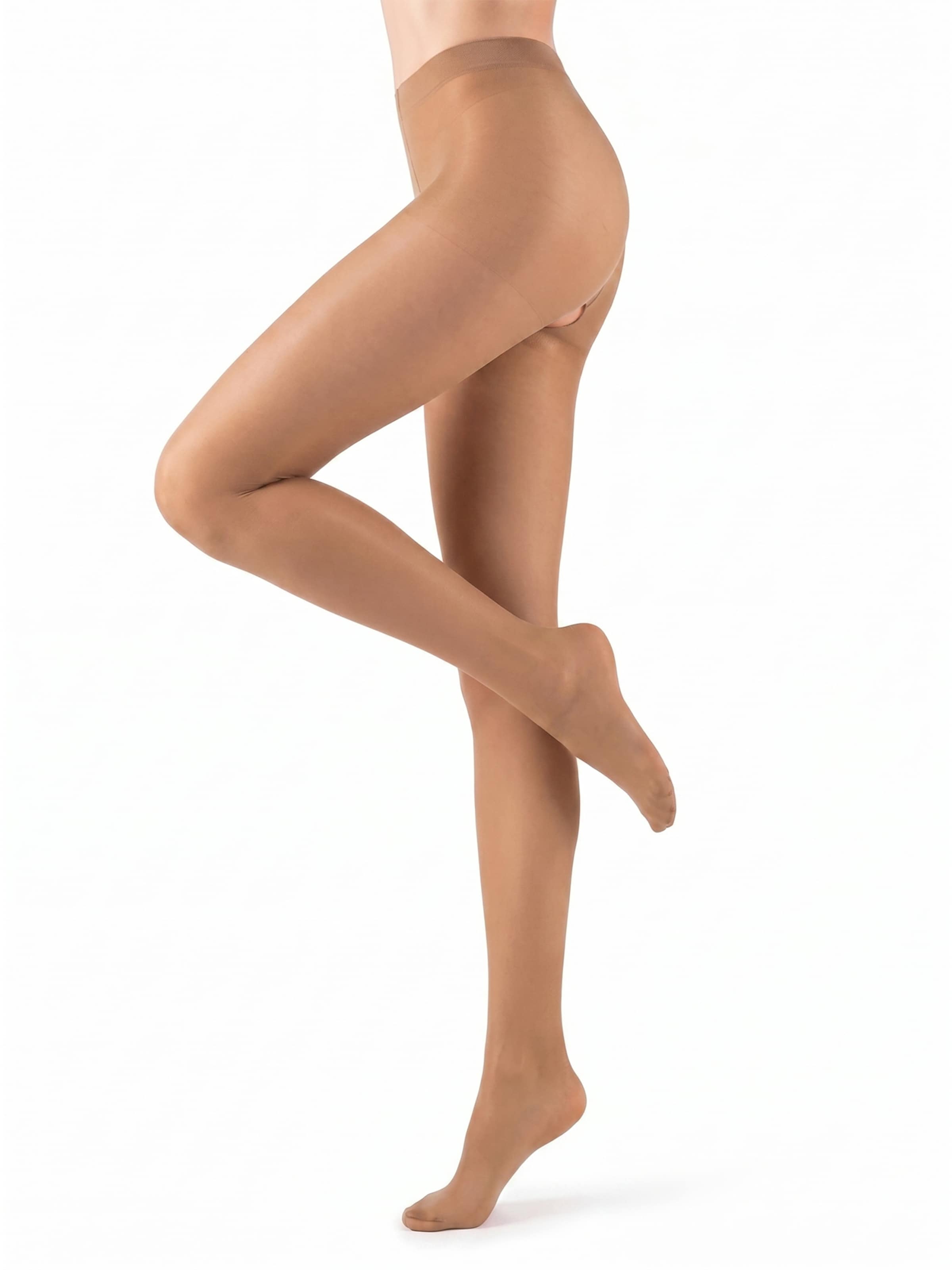 GLAMORY Tights 'Ouvert 40 Strumpfhose' in Beige