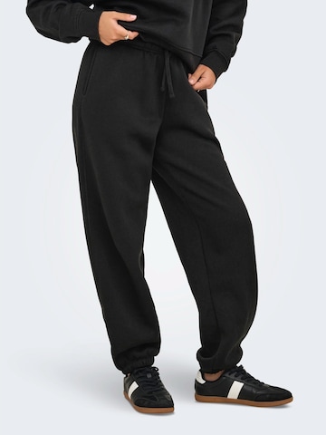 ONLY Конический (Tapered) Штаны 'ONLBEST' в Черный