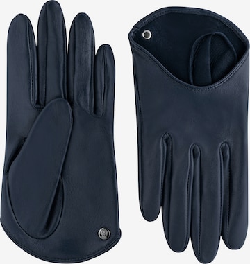 Roeckl Full finger gloves 'VERONA' in Blue: front