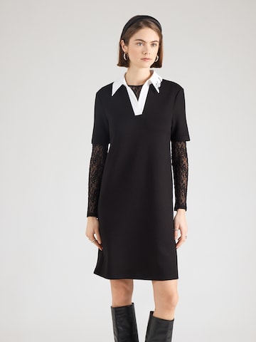 Karl Lagerfeld Jurk in Zwart: voorkant