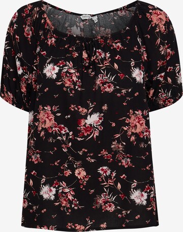 b.young Blouse 'JOELLA SS' in Zwart: voorkant