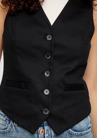 Gilet de costume s.Oliver en noir