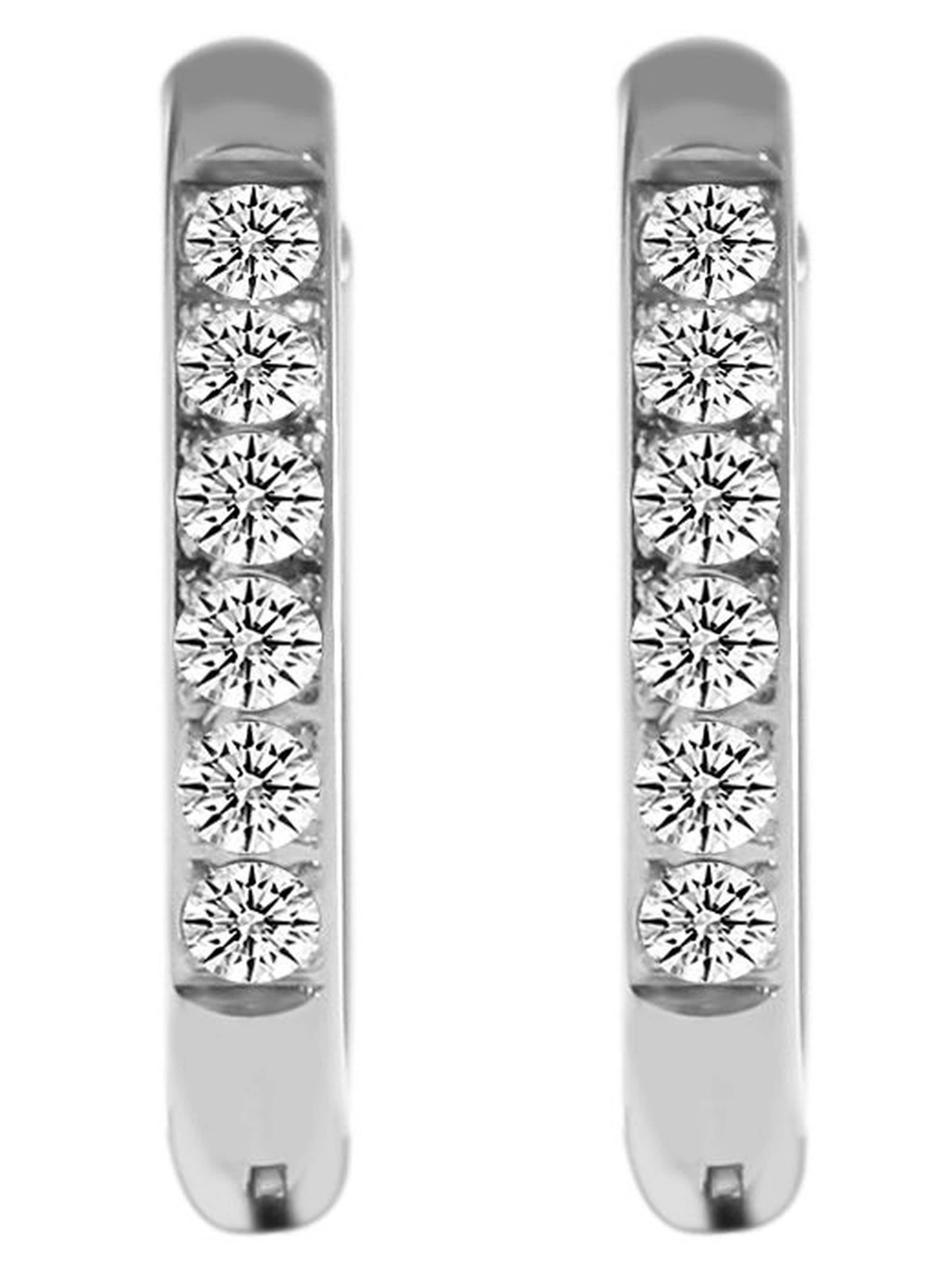Akzent Earrings 'Edelstahl, hautverträglich, D: 12 mm' in Silver
