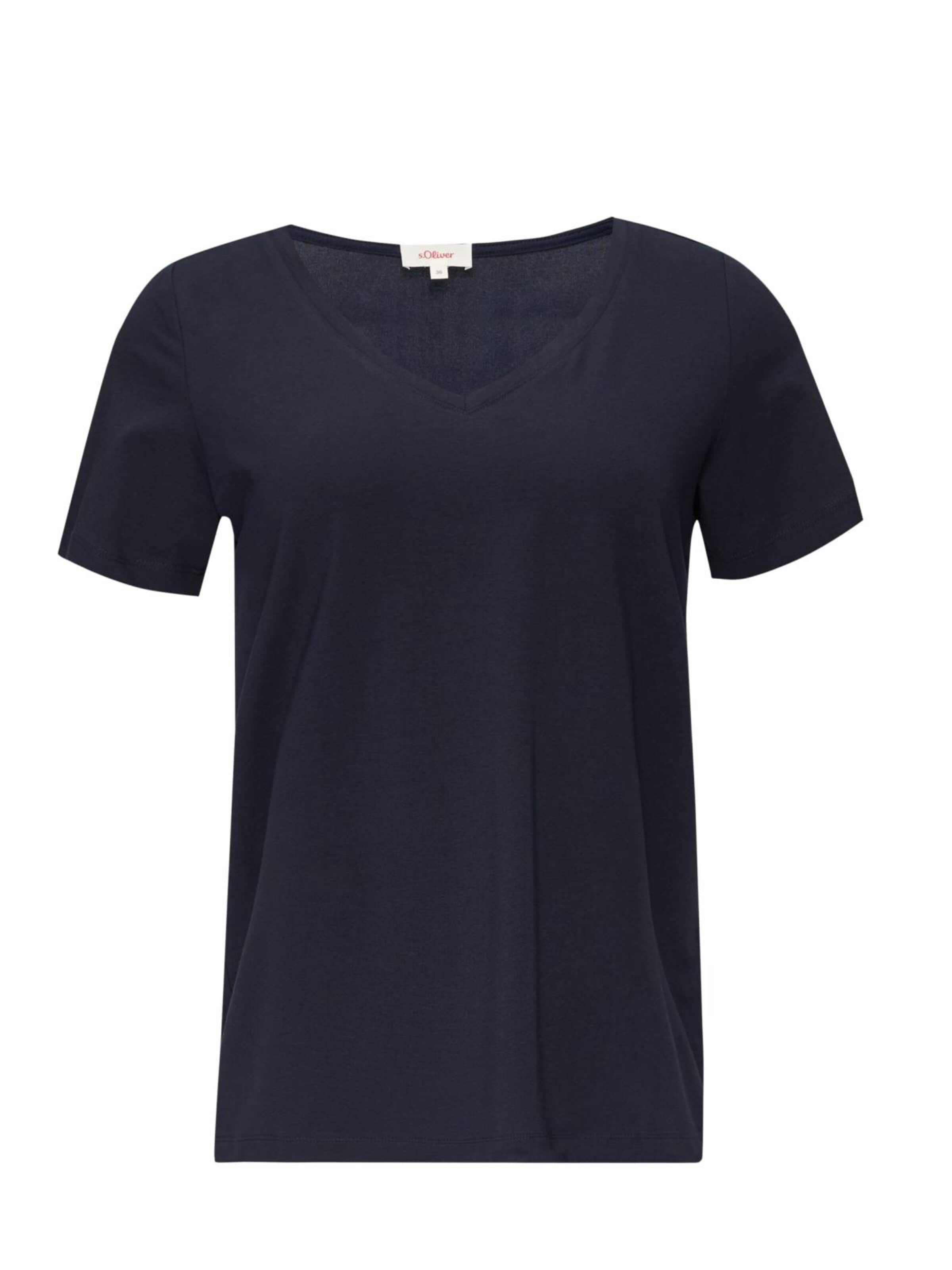 s.Oliver Shirt in S in de kleur Zwart, Productweergave