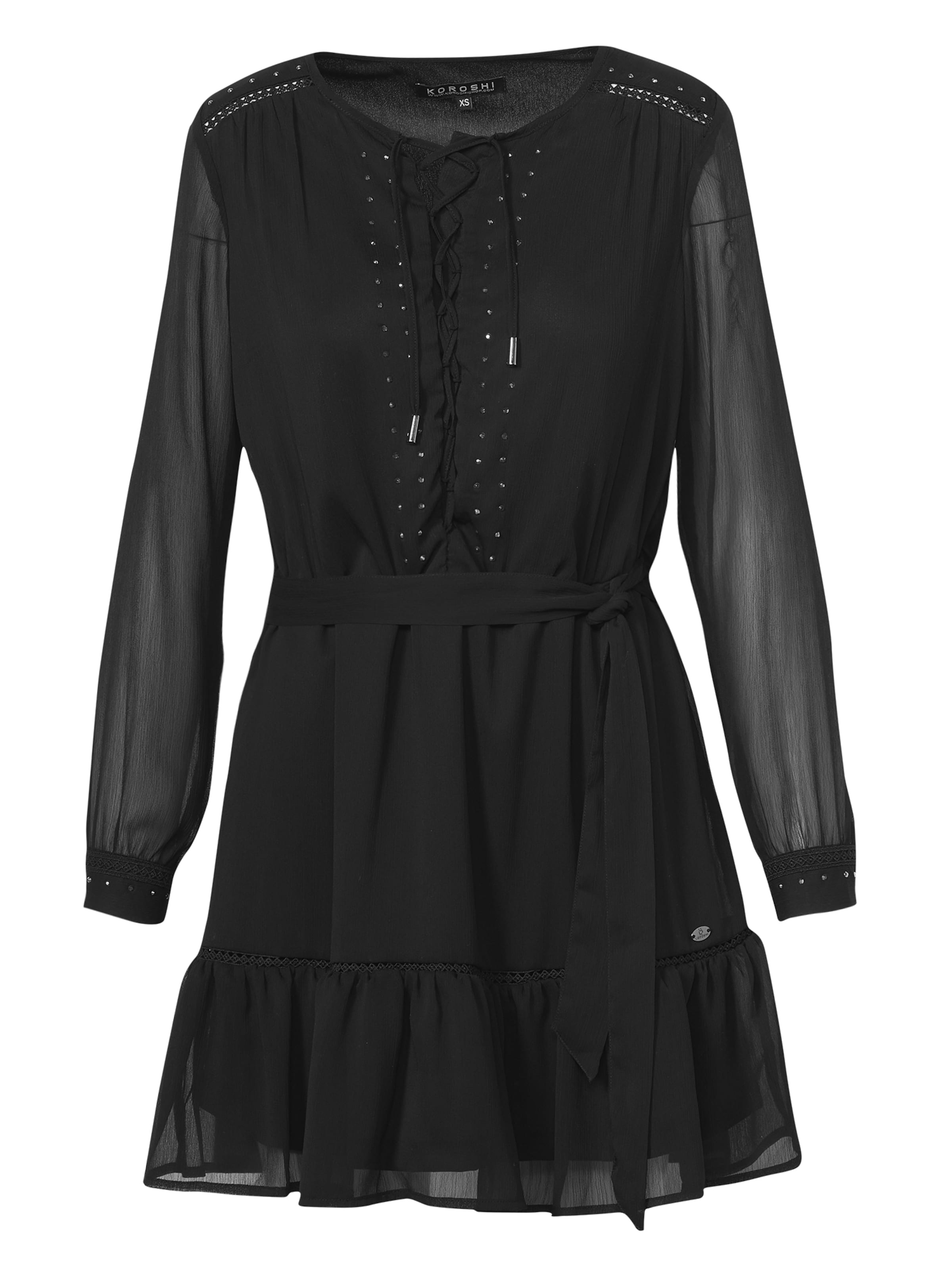 Abito di KOROSHI in nero: frontale