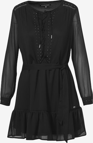 KOROSHI Mekko värissä musta: etupuoli