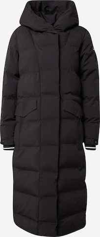 KILLTEC Outdoor Coat in Black: front