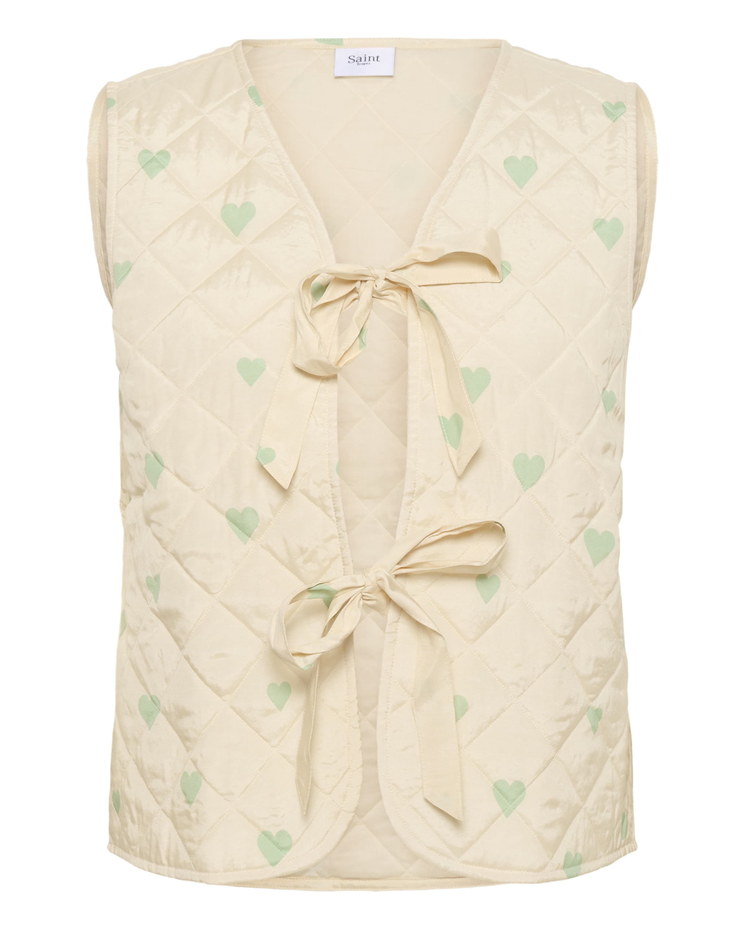 Gilet 'EvittaSZ ' SAINT TROPEZ en beige : devant