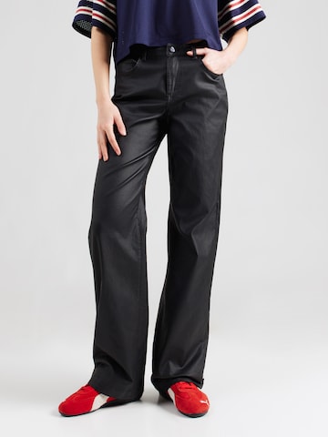 Noisy may Zvonové kalhoty Džíny 'NMYOLANDA' – černá: přední strana