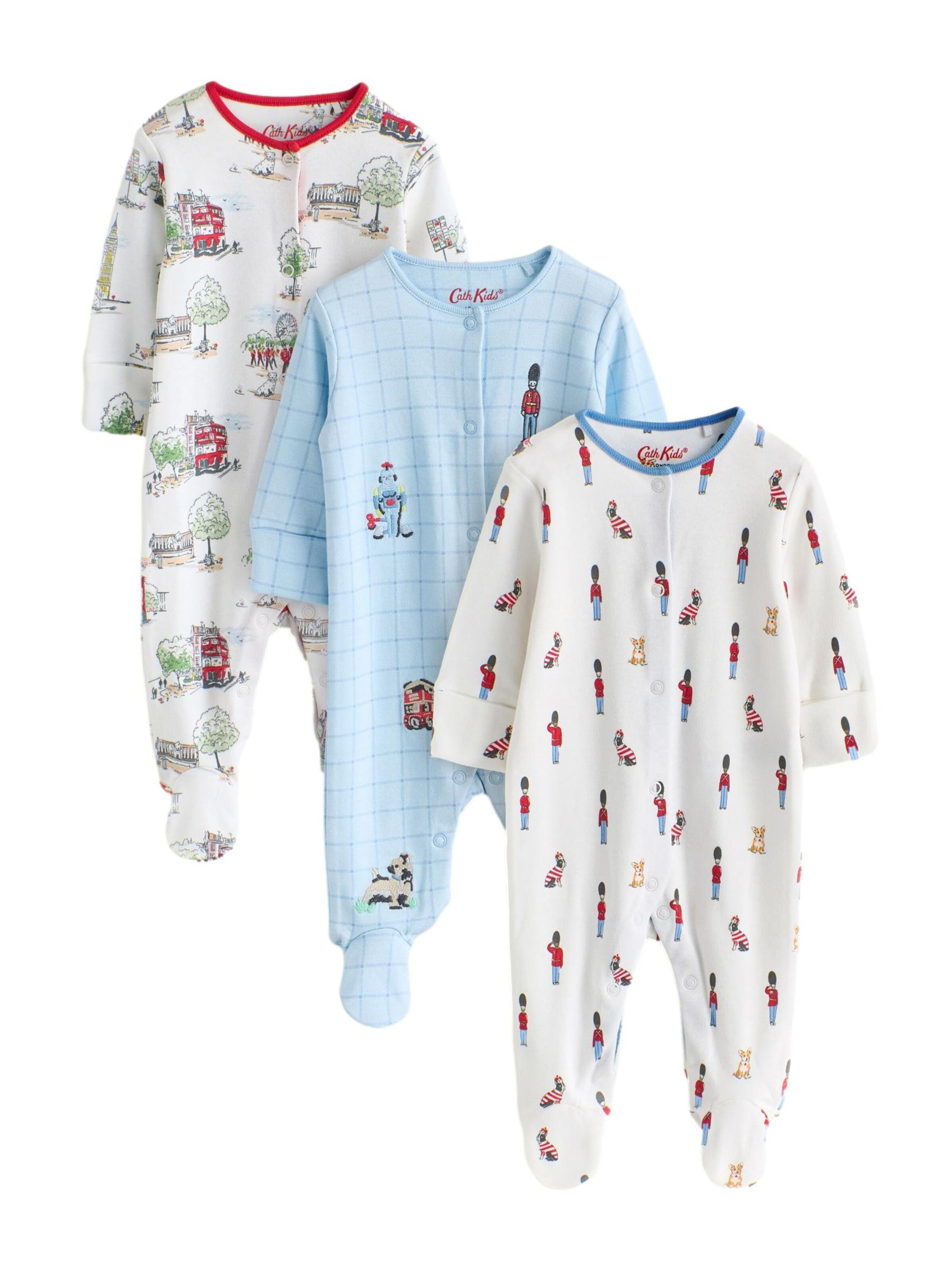 Next Pajamas in Blue: front