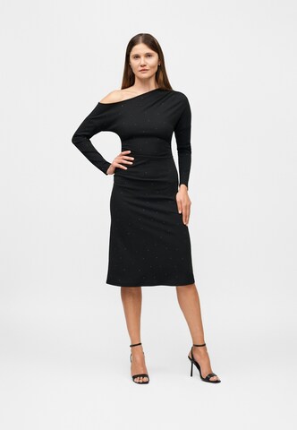 Anna Field Kleid in Schwarz: Vorderseite