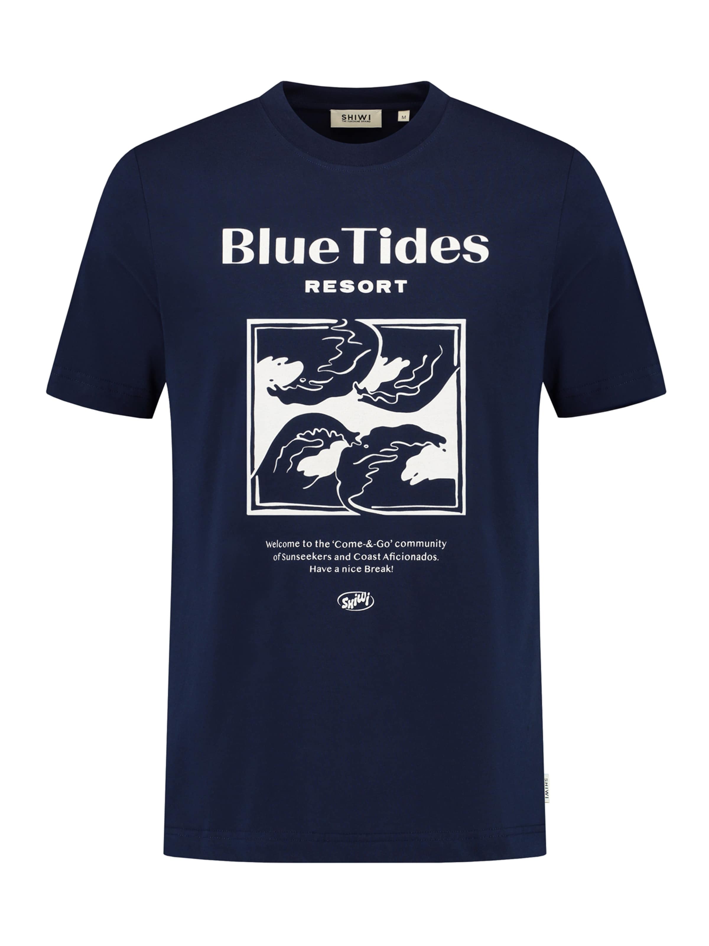 Shiwi Särk 'Liam Blue Tides' meresinine / valge, Tootevaade