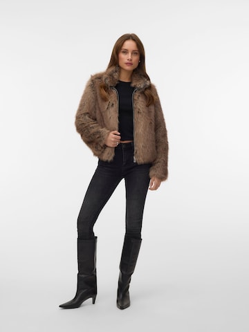 VERO MODA Vinterjakke 'VMSascha' i beige