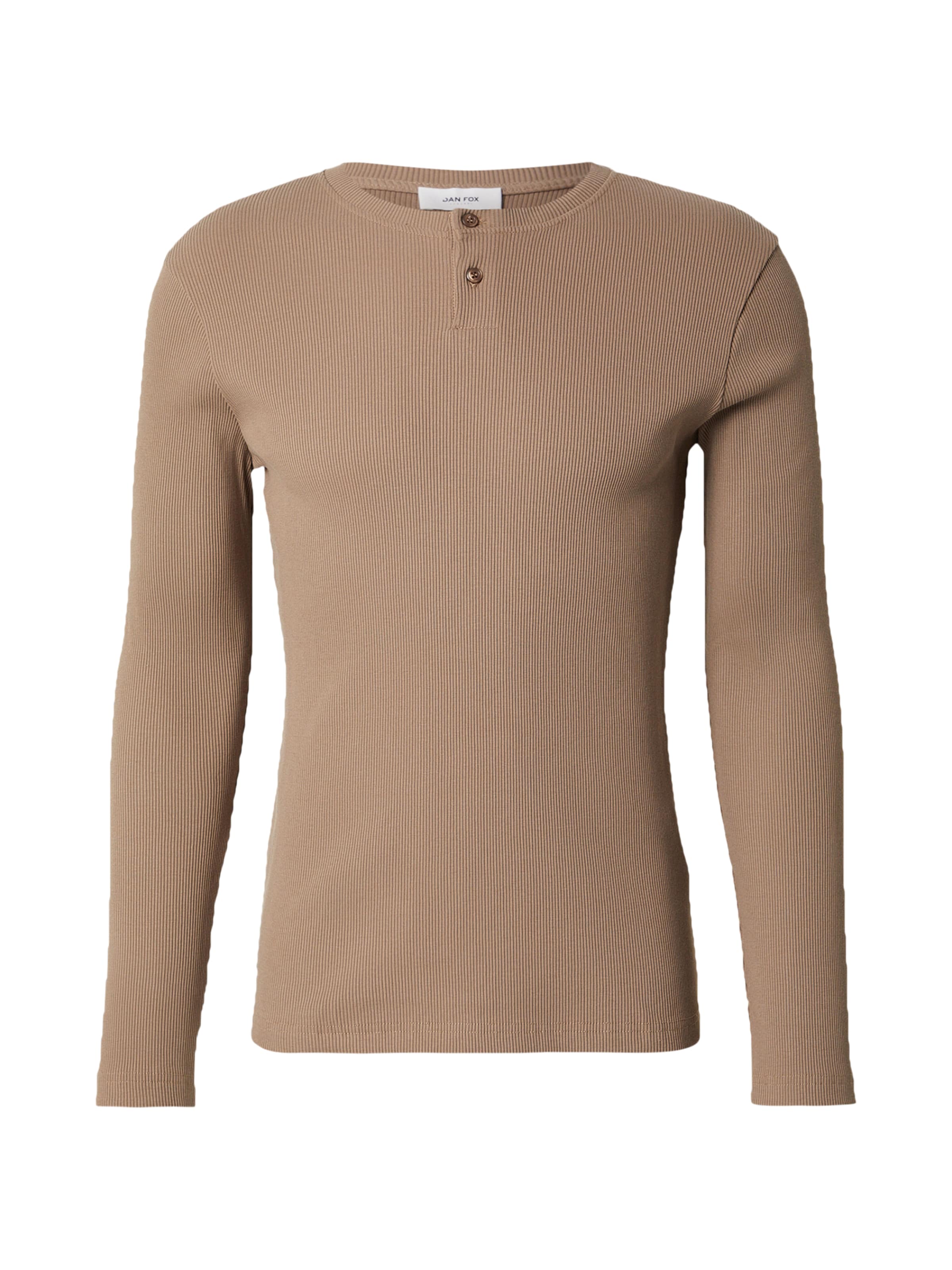 DAN FOX APPAREL Majica 'Kai' | temno siva barva, Prikaz izdelka