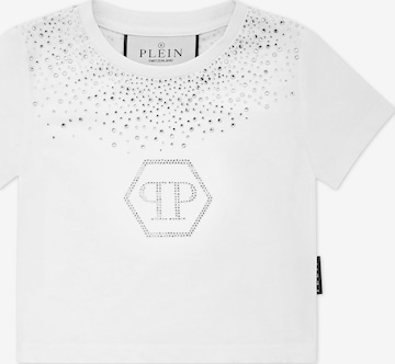 Philipp Plein Shirt in Wit: voorkant