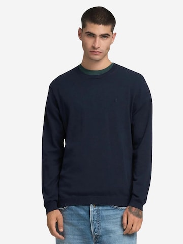 Pull-over 'REGULAR UK4851.000.G22578' REPLAY en bleu : devant