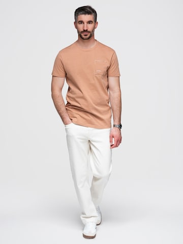 Ombre Shirt in Brown