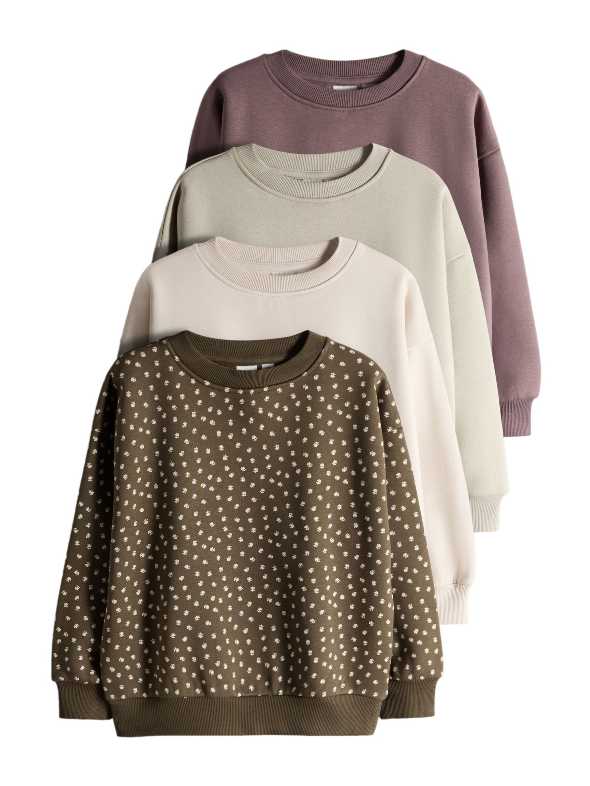 Felpa di The Set in beige: frontale