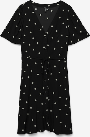 VERO MODALjetna haljina 'VMALBA' - crna boja: prednji dio