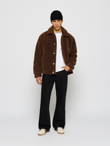 Burocs Between-Season Jacket 'Teddy' in Brown
