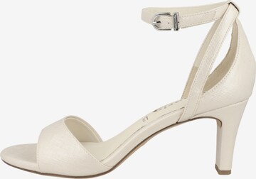 TAMARIS Sandalen met riem in Beige