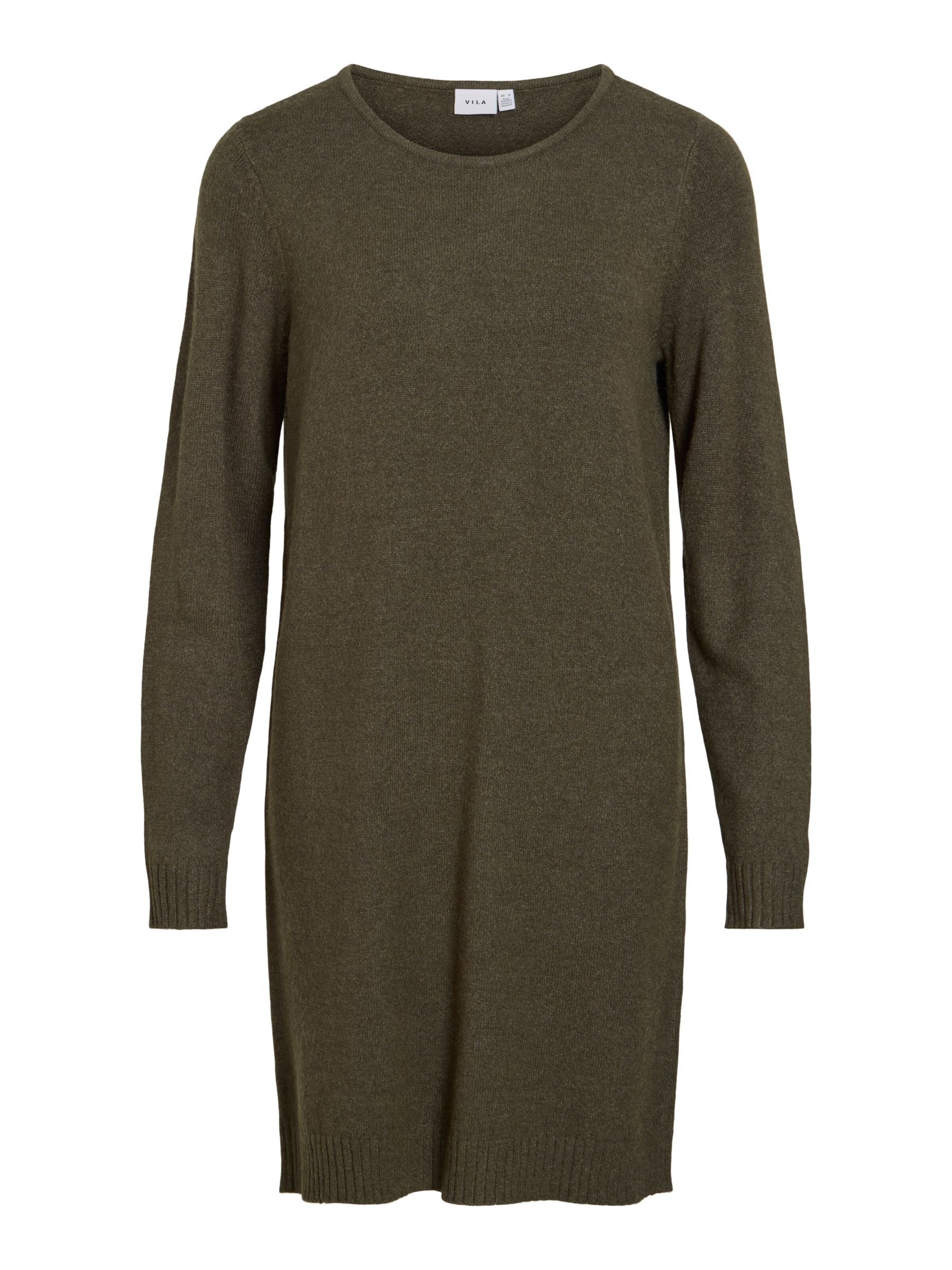 VILA - Vestido 'VIRIL' en verde: frente