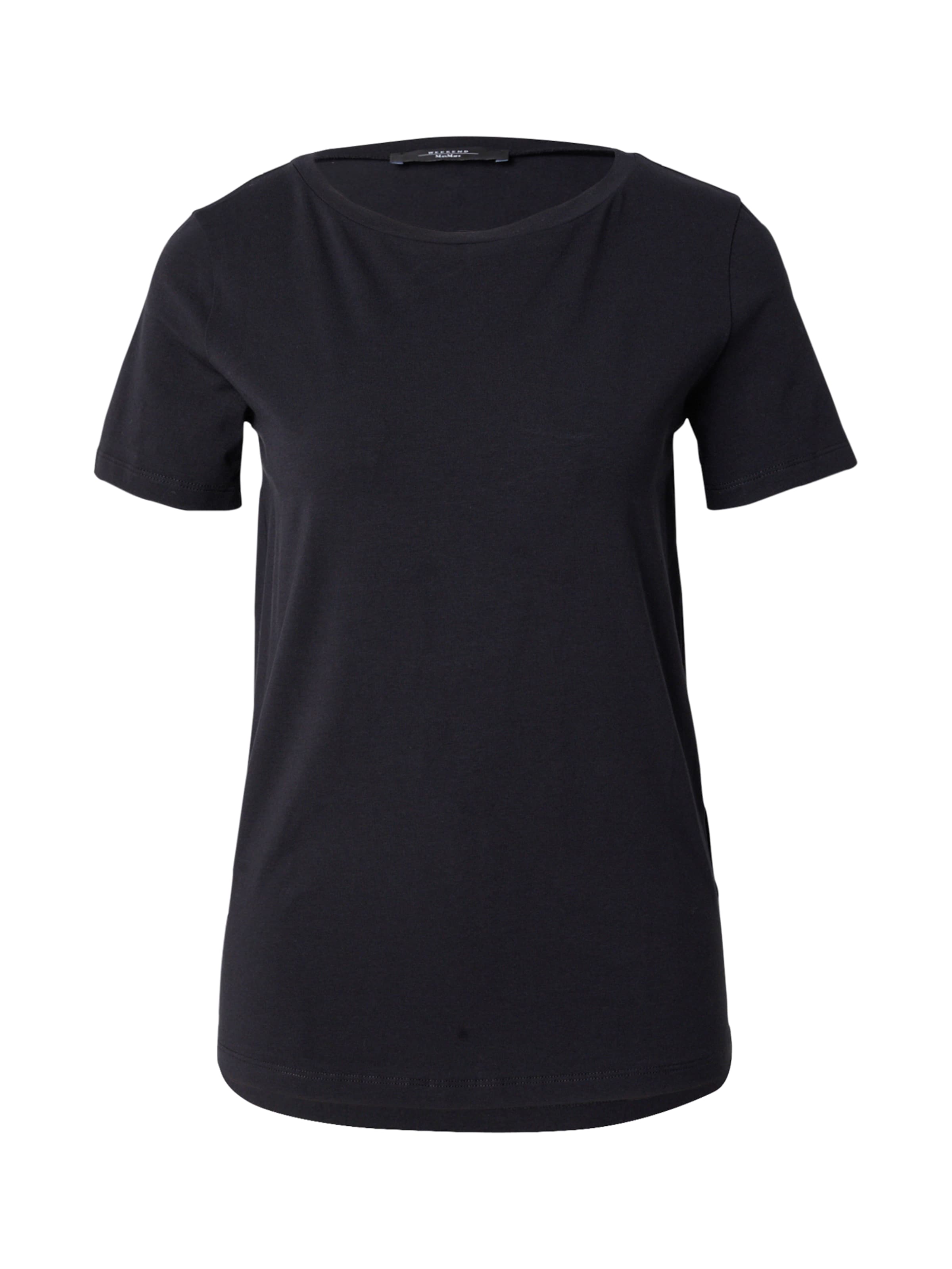 Tricou 'MULTIB' de la Weekend Max Mara pe negru: față