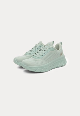 zils SKECHERS Zemie brīvā laika apavi 'Bobs B Flex Hi - Flying Hi'