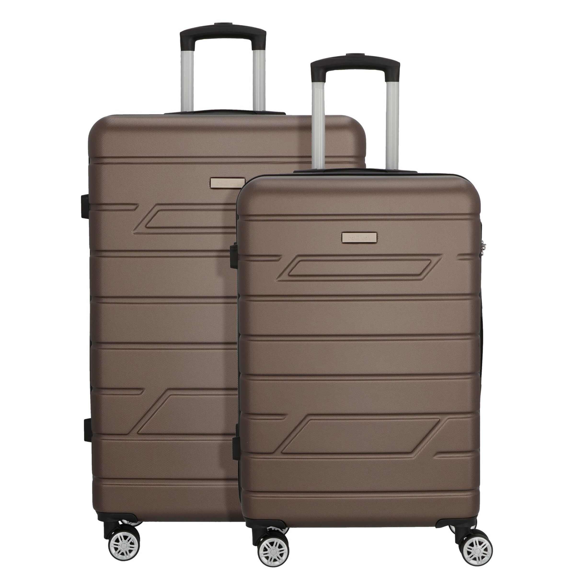 Ensemble de bagages 'Bergamo' Nowi en bronze : devant