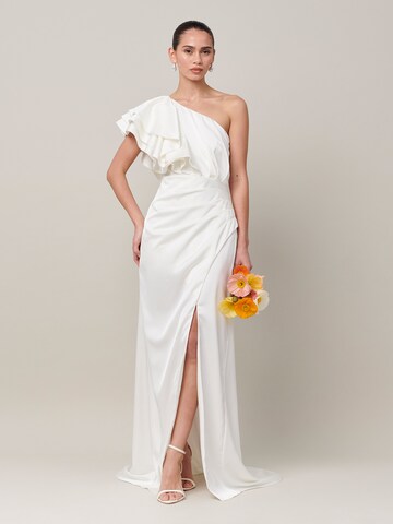 Sável Φόρεμα 'REBECCA GOWN' σε λευκό