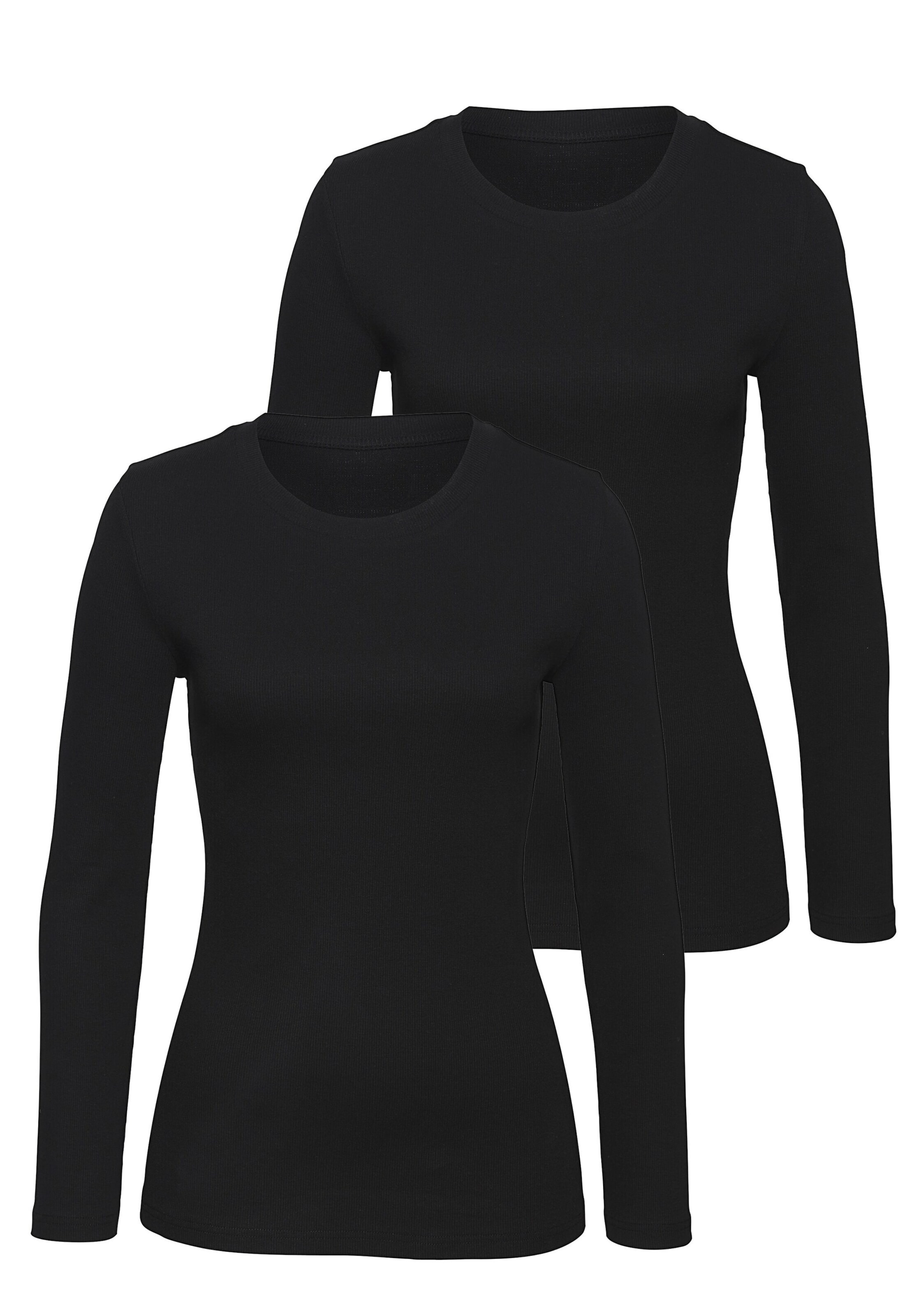 VIVANCE Shirt in Black: front