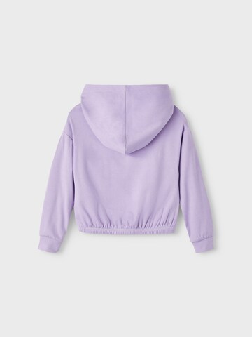 Sweat-shirt 'BALOUISE' NAME IT en violet