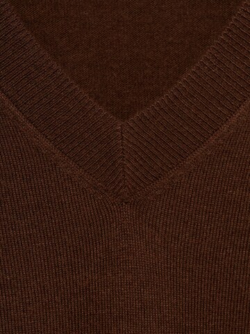 MANGO Pullover 'LUKAV' in Braun